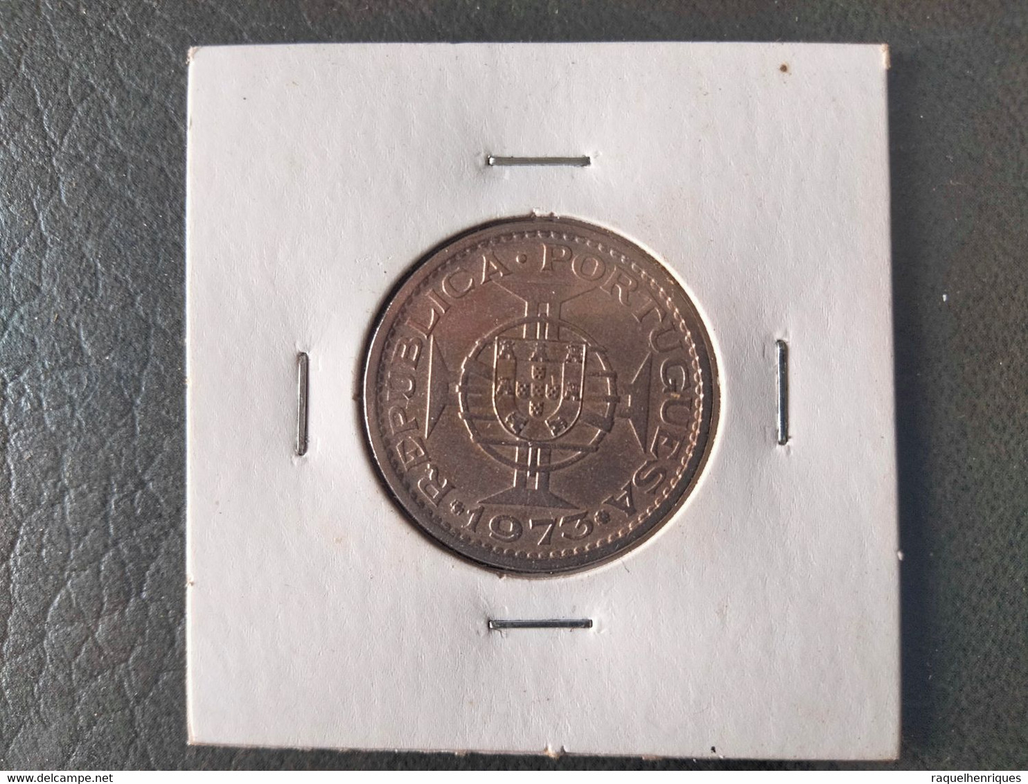 PORTUGUESE GUINEA 5 ESCUDOS 1973 KM# 15 (G#12) - Guinee