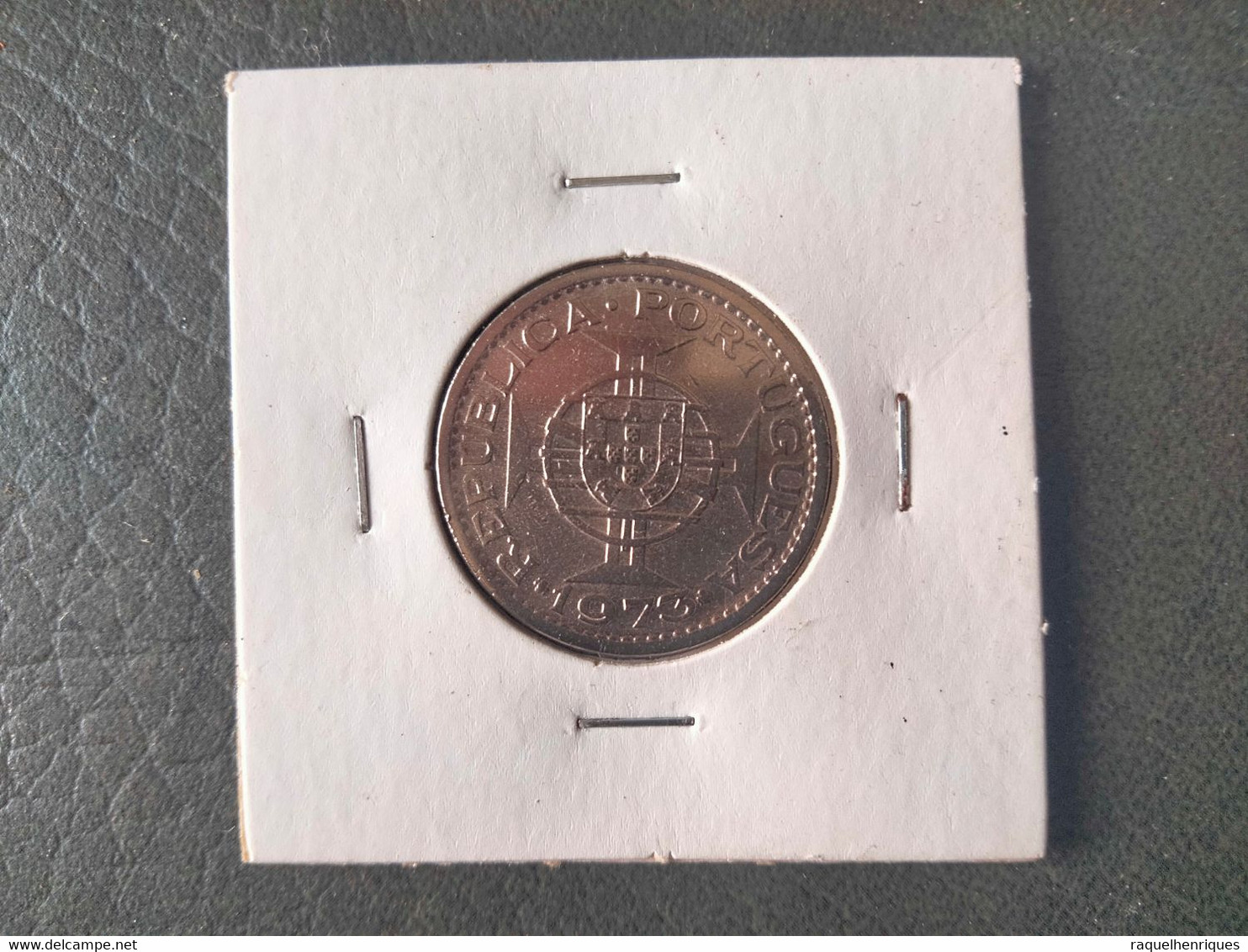 PORTUGUESE GUINEA 5 ESCUDOS 1973 KM# 15 (G#12) - Guinea