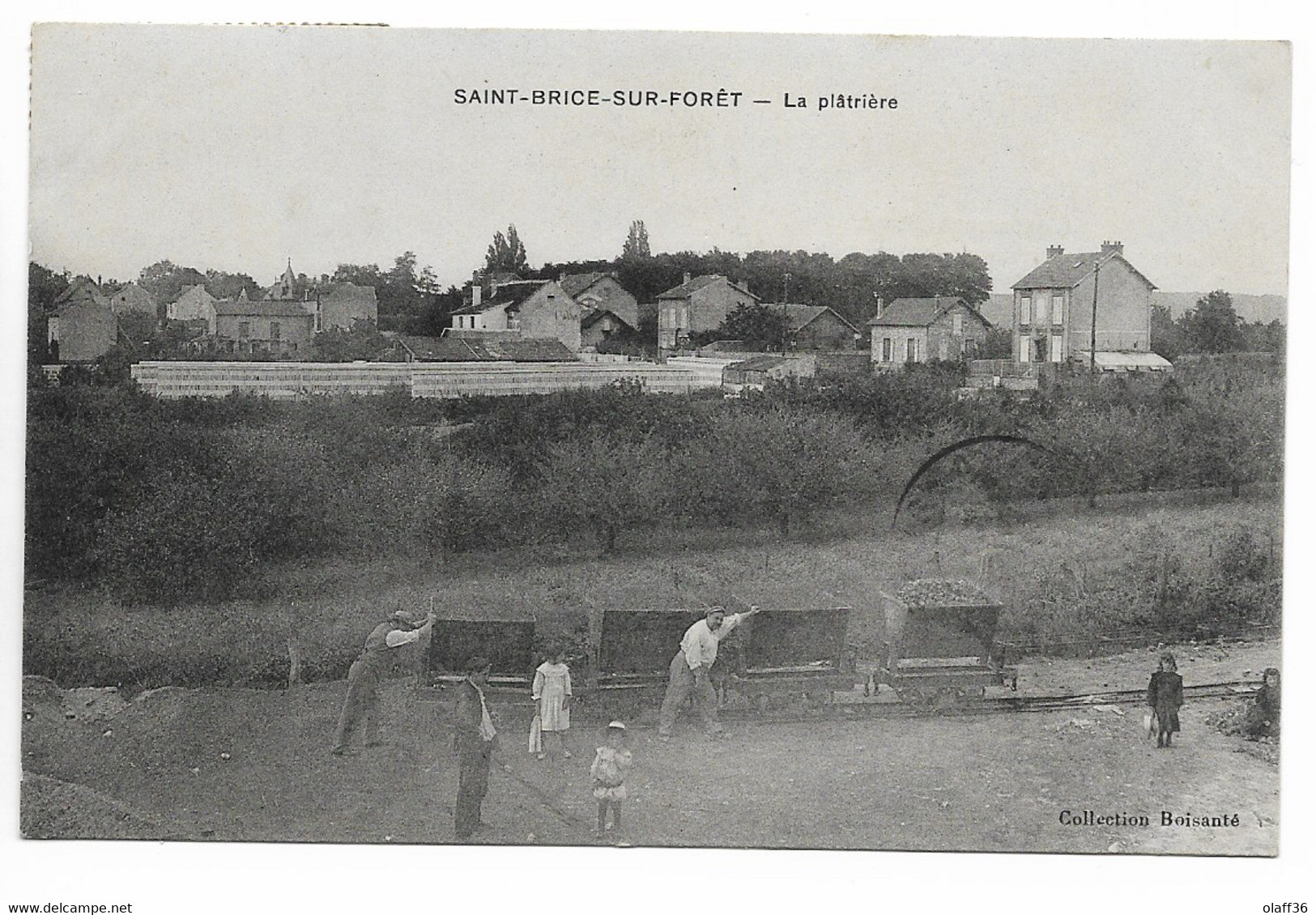 CPA 95 VAL D'OISE  SAINT-BRICE Sur FORÊT La Plâtrière - Saint-Brice-sous-Forêt