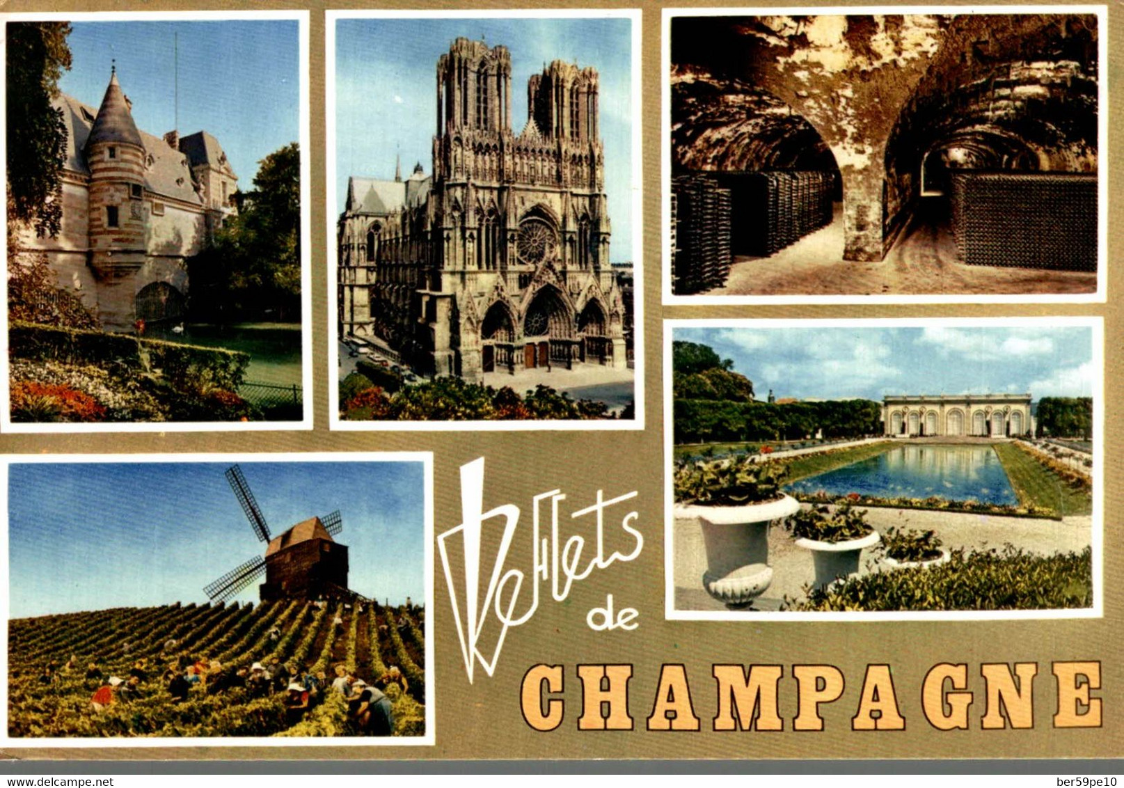 LA CHAMPAGNE EPERNAY LE MOULIN DE VERZENAY REIMS CHALONS SUR MARNE - Champagne-Ardenne
