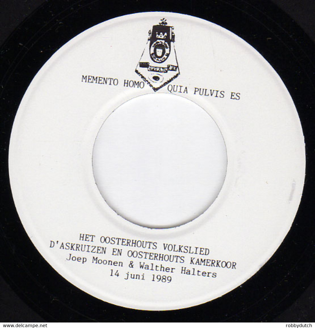 * 7" *  OOSTERHOUTS VOLKSLIED - D' ASKRUIZEN / OOSTERHOUTS KAMERKOOR - Autres - Musique Néerlandaise