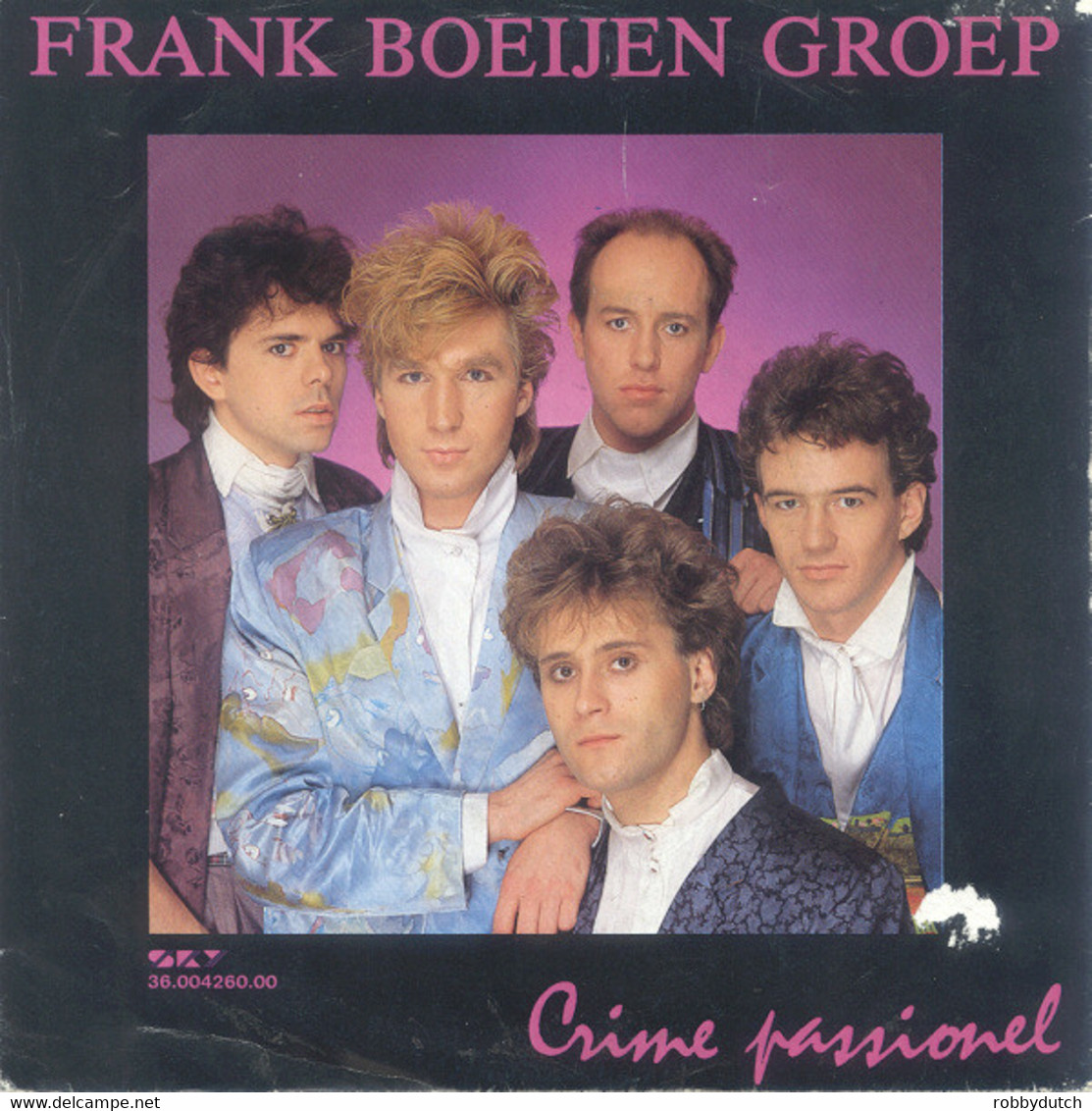 * 7" * FRANK BOEIJEN GROEP - CRIME PASSIONEL (Holland 1984 EX!!) - Sonstige - Niederländische Musik