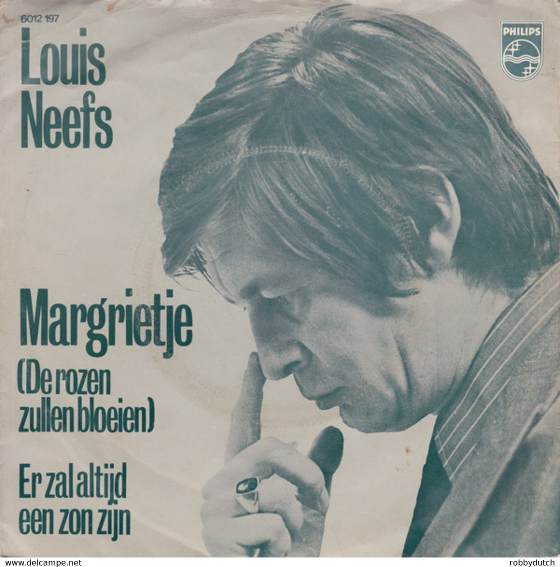 * 7" * LOUIS NEEFS - MARGRIETJE (DE ROZEN ZULLEN BLOEIEN) (Holland 1972 EX!!) - Otros - Canción Neerlandesa