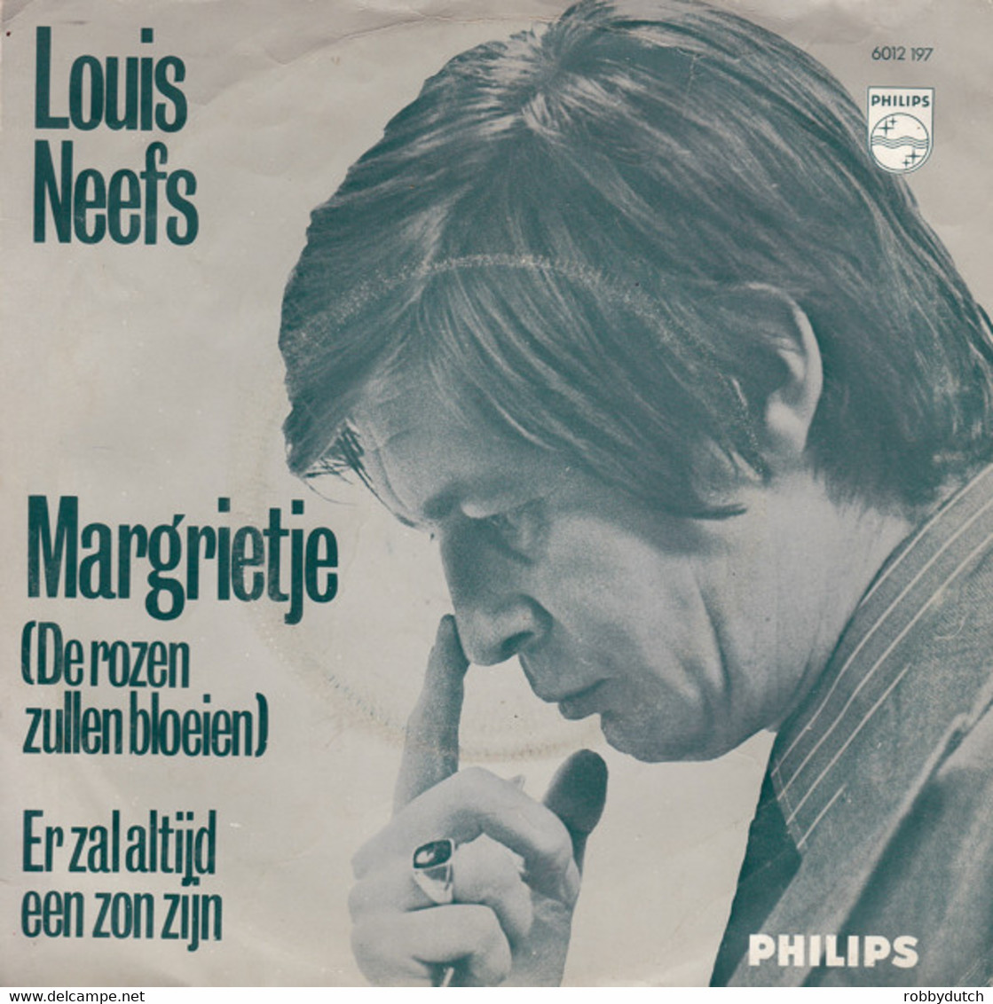 * 7" * LOUIS NEEFS - MARGRIETJE (DE ROZEN ZULLEN BLOEIEN) (Holland 1972 EX!!) - Andere - Nederlandstalig