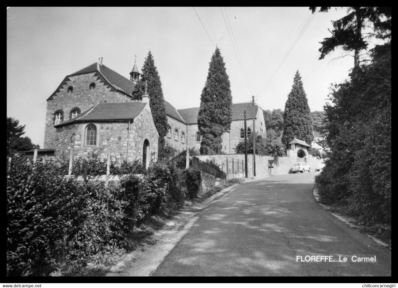 * Cpsm - FLOREFFE - Carmel - Vieille Voiture - Edit. A. SMETZ - Librairie Papeterie DACHE - Floreffe