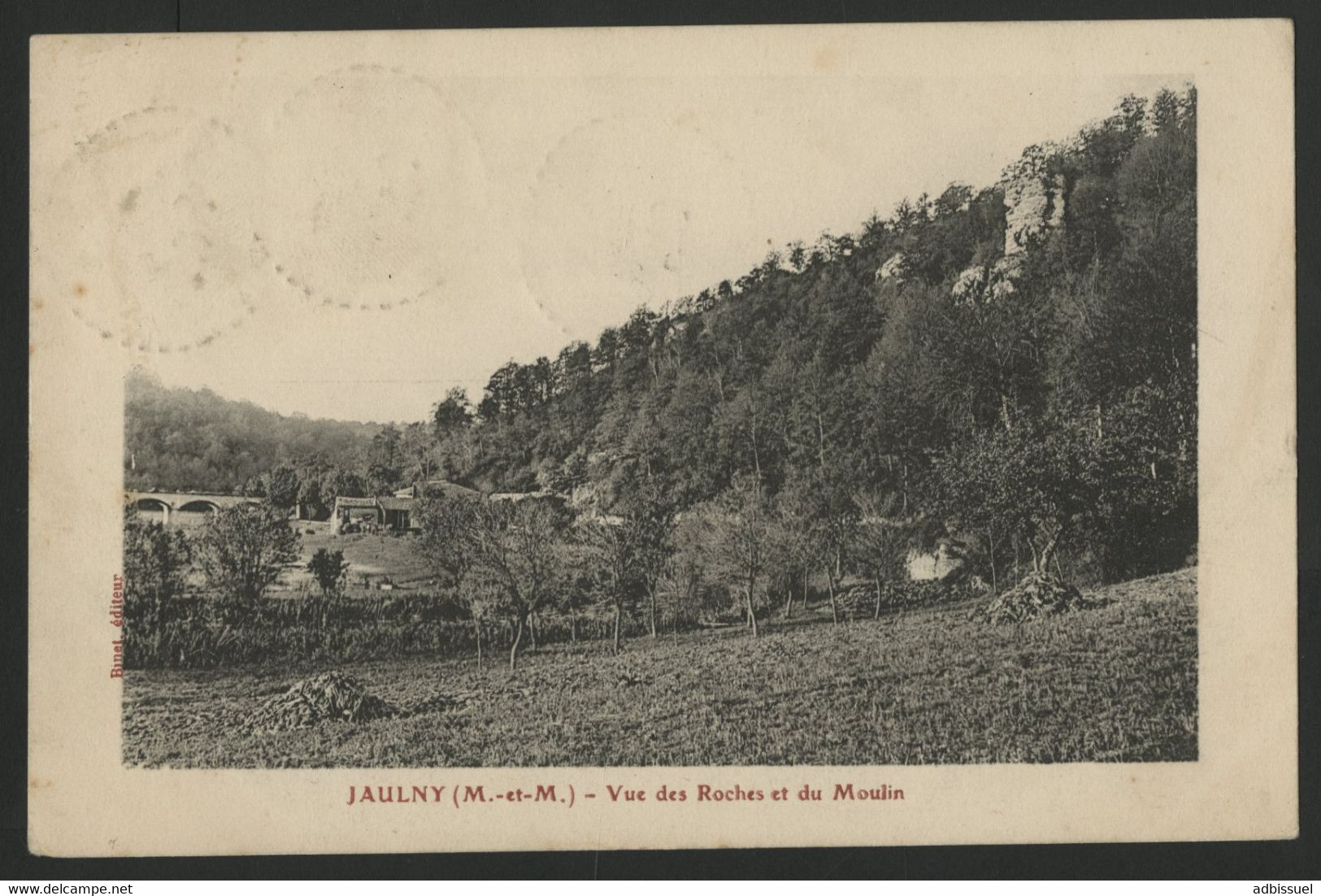 JAULNY Meurthe Et Moselle Vue Des Roches Et Du Moulin Voir Suite - Autres & Non Classés