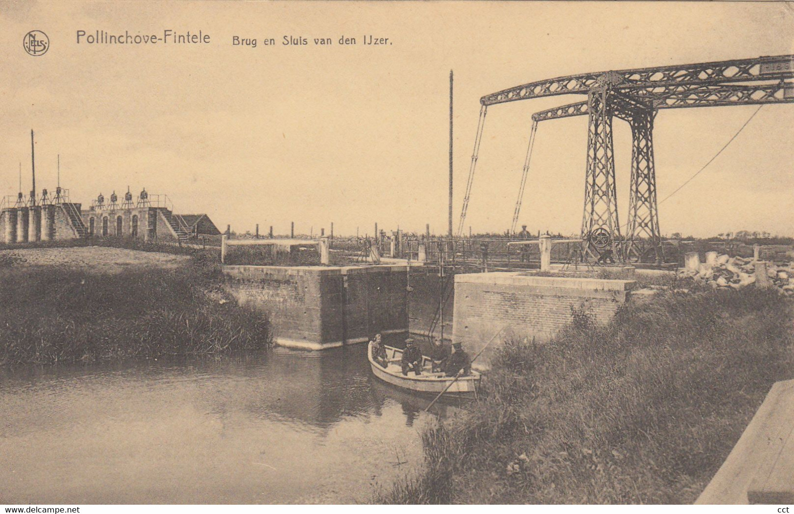 Pollinkhove  Lo-Reninge   Brug En Sluis Van Den Ijzer - Lo-Reninge