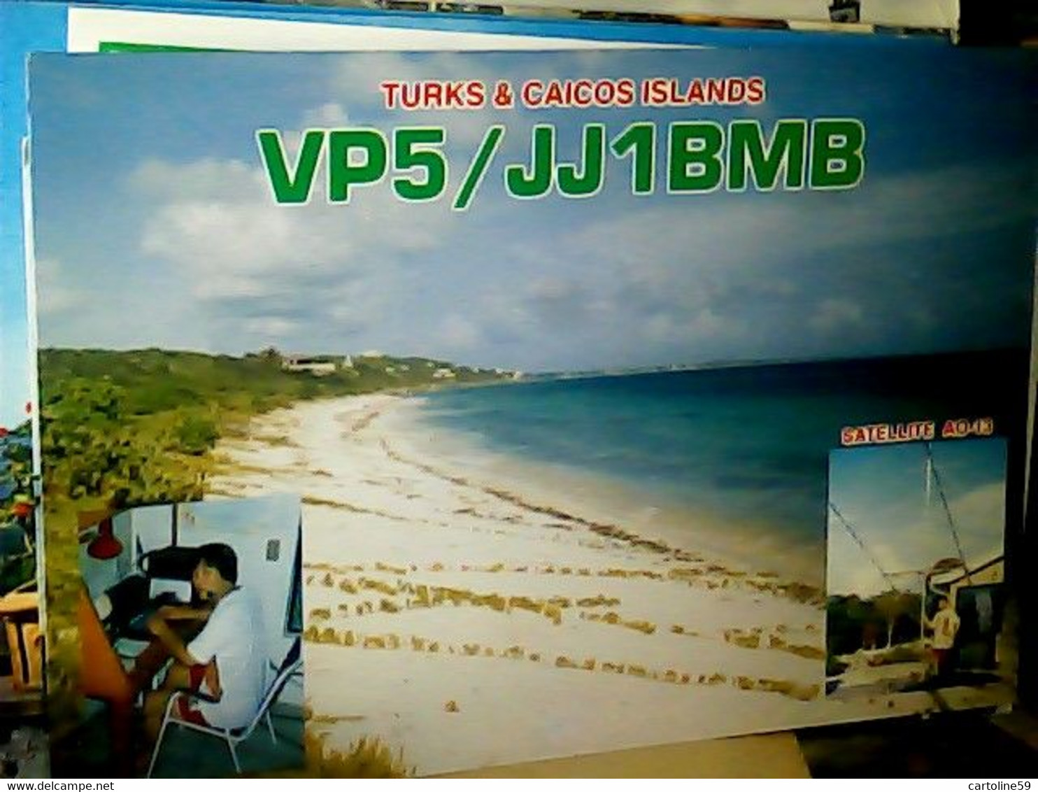 RADIO AMATORIALE CARD QSL Turks And Caicos Islands  1993  IV1333 - Turks- Und Caicosinseln