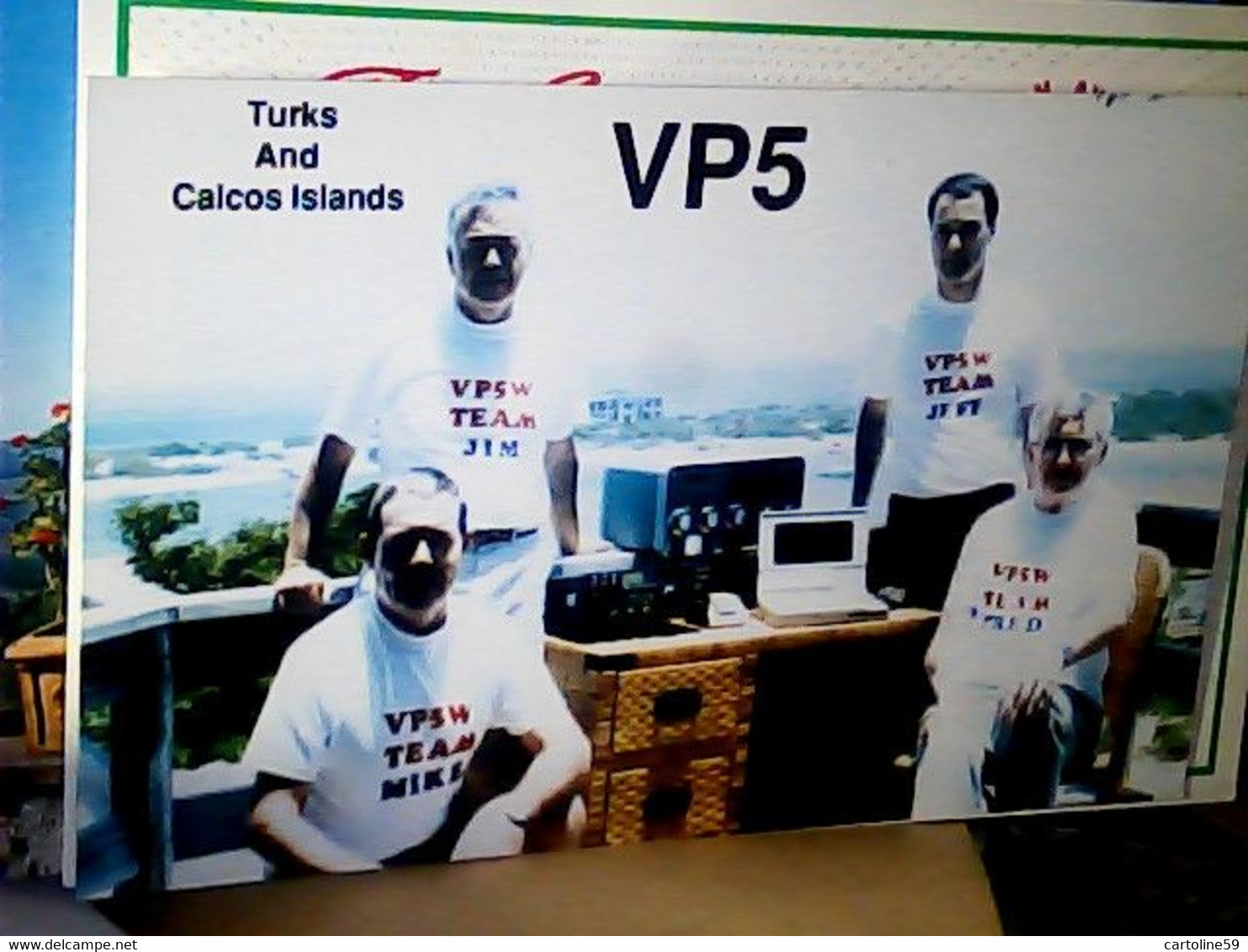 RADIO AMATORIALE CARD QSL ATURKS  AND  CAICOS ISLANDS  1991  IV1338 - Turks- Und Caicosinseln