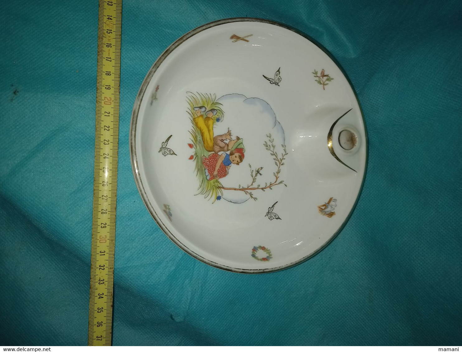 Assiette Chauffante Sans Bouchon -limoges- - Teller