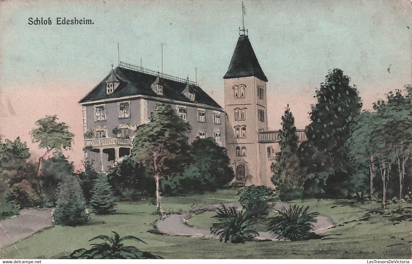 CPA Schloss Edesheim - Alleinverk - Ludwig Christmann - Edenkoben