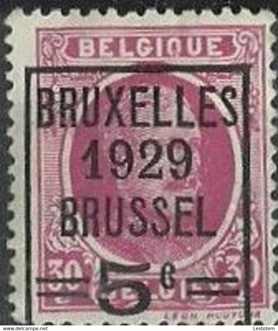 België Belgique :OBP 1929   Nr 273  Type Houyoux * Scharnierspoor - Typo Precancels 1922-31 (Houyoux)