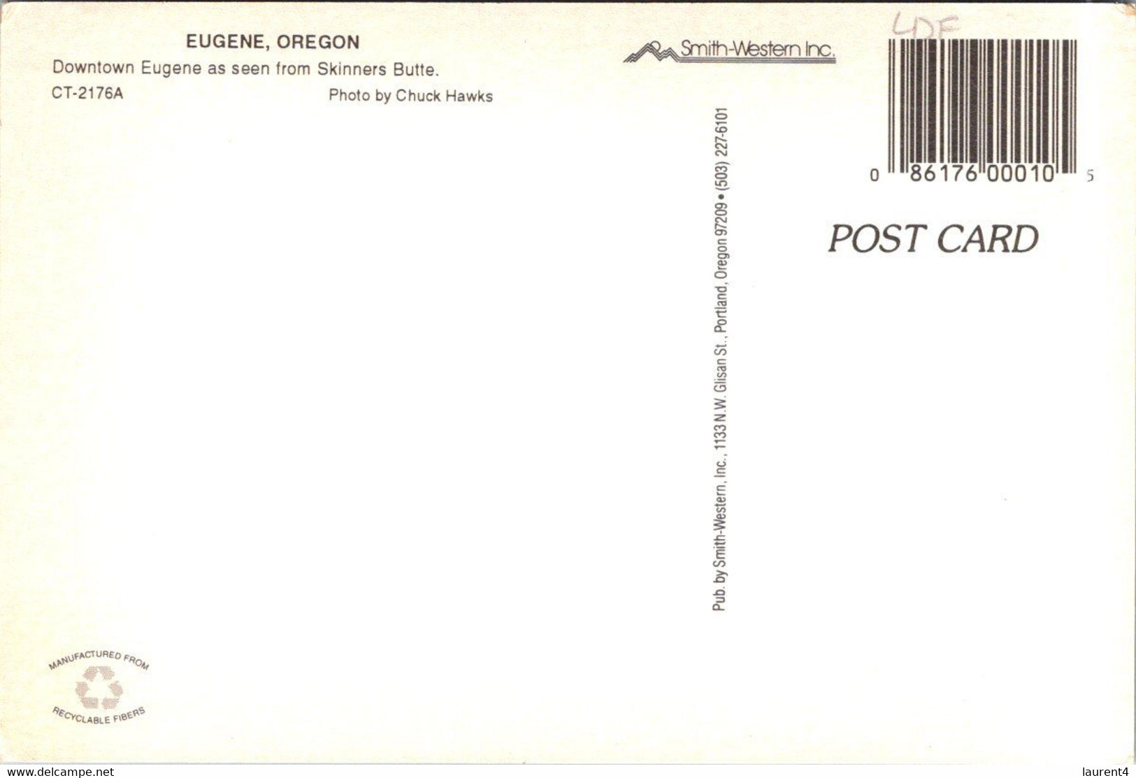 (1 K 50) USA - Oregon - Eugene - Eugene