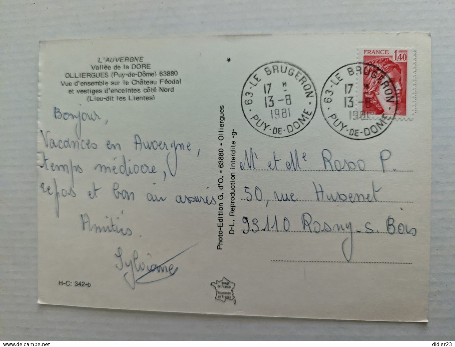 OLLIERGUES - Olliergues