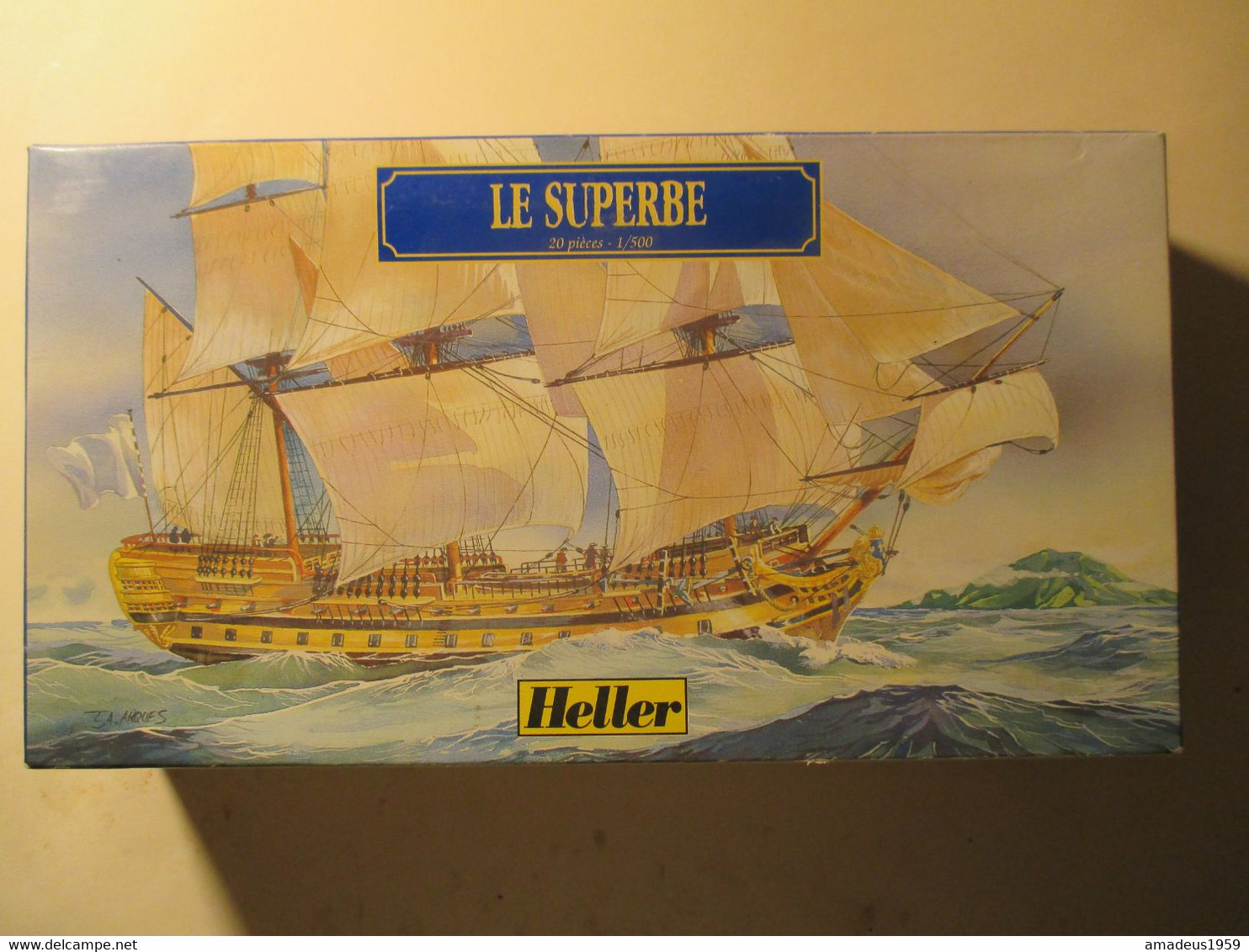 Modellino Navale Plastica 1/500 Le Superbe - Bateaux