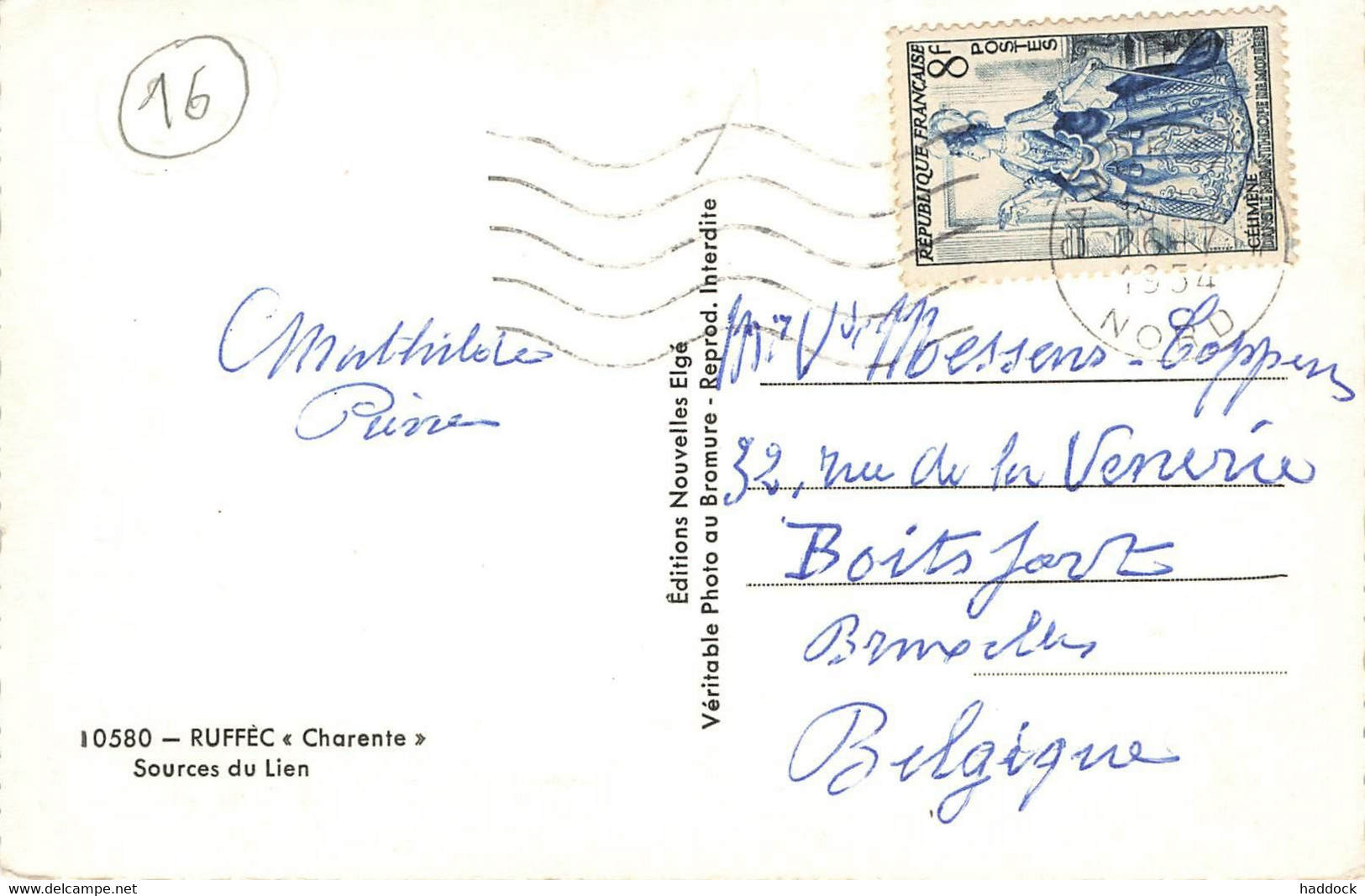 RUFFEC : SOURCES DU LIEN - Ruffec