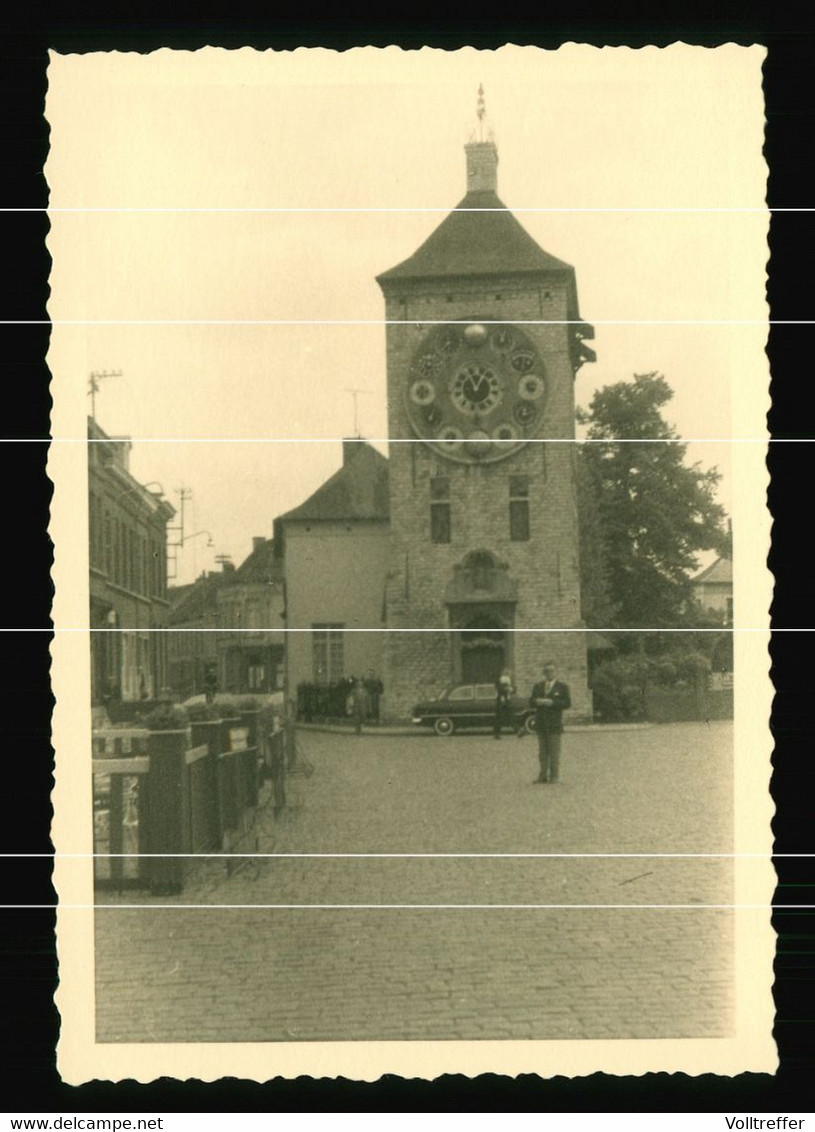 Orig. Foto 1958, Lier Lierre Belgien, Blick Auf Den Zimmerturm - Lier