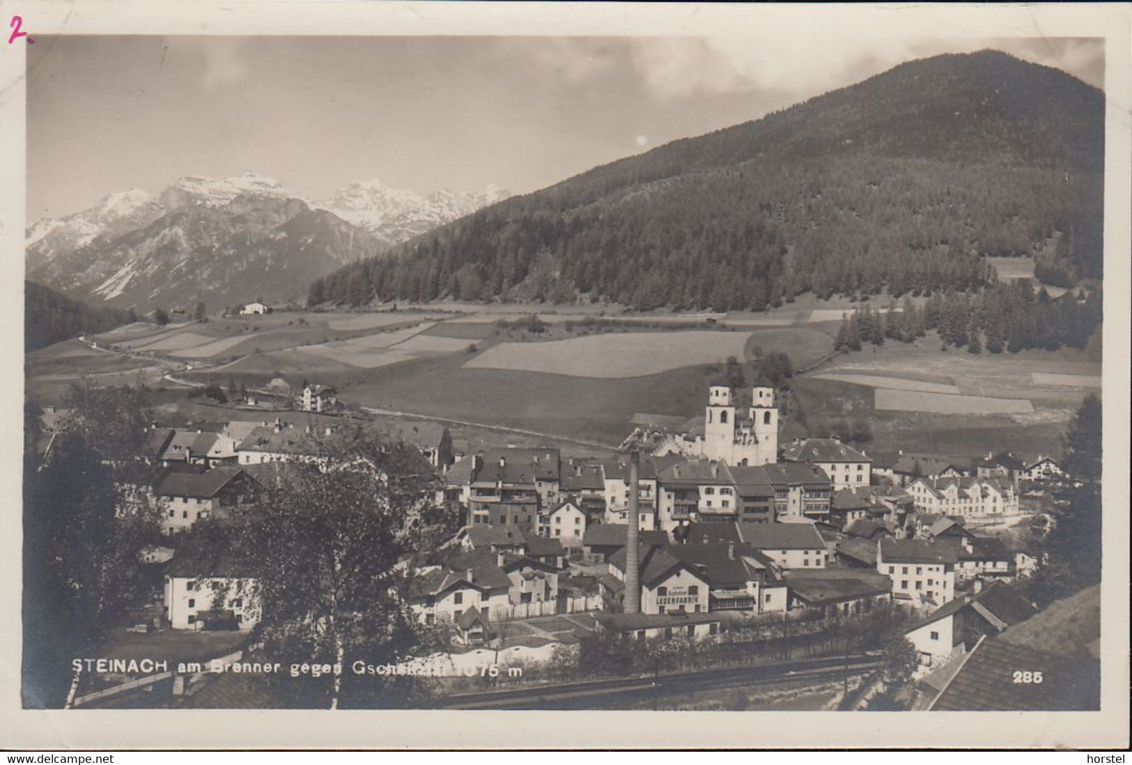 Austria - 6150 Steinach Am Brenner - Alte Ansichten - Lederfabrik - Bahngleise - Kirche - Steinach Am Brenner