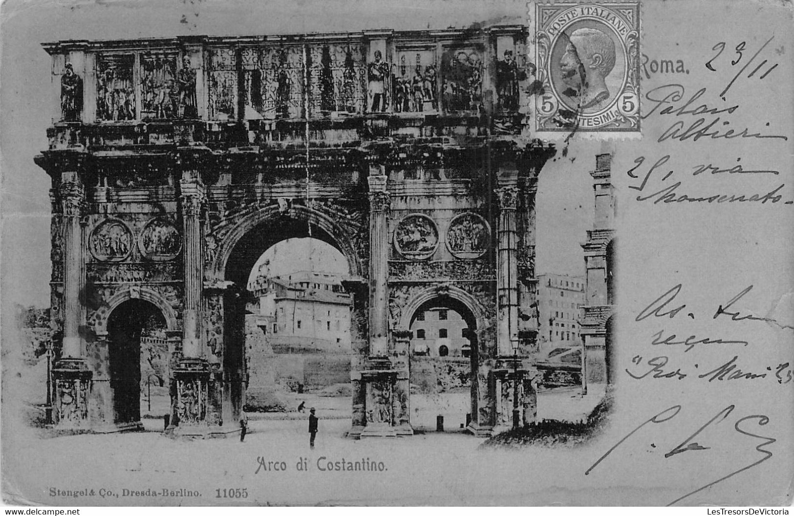CPA - Italie - ROMA - Arco Di Costantino - Stengel Et Co. 11055 - Précurseur - Autres Monuments, édifices