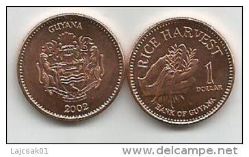 Guyana 1 Dollar 2002. UNC - Guyana