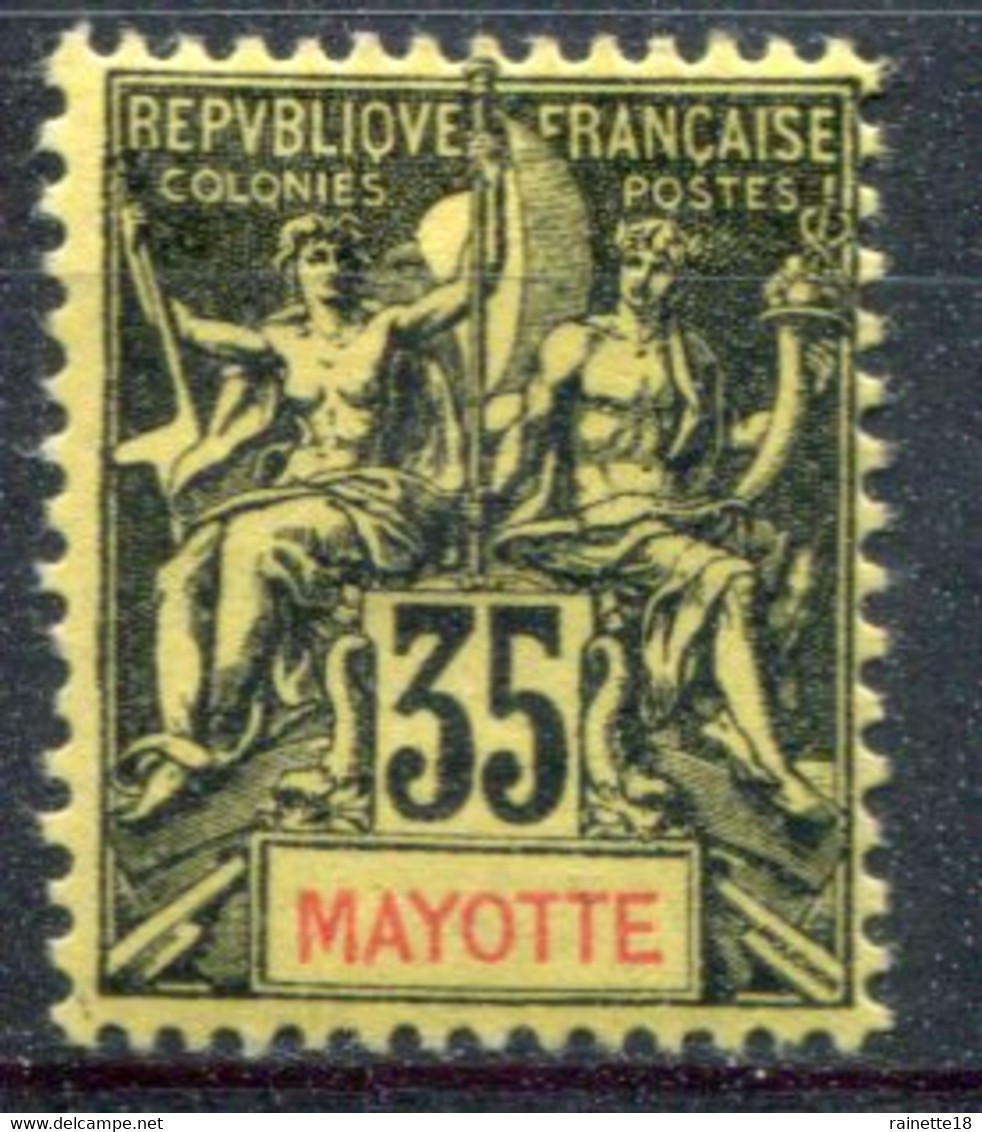 Mayotte             N° 18 * - Ungebraucht