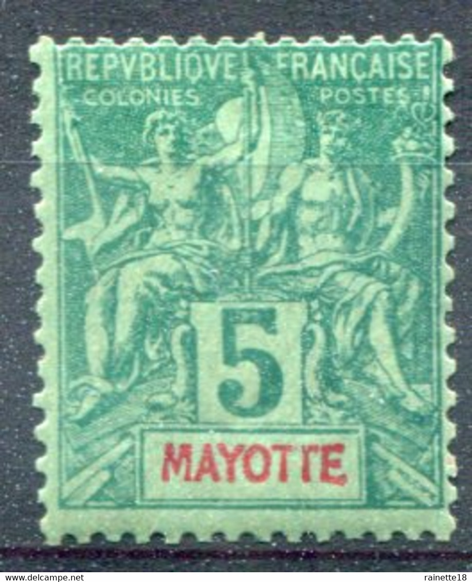 Mayotte             N°  4 * - Neufs