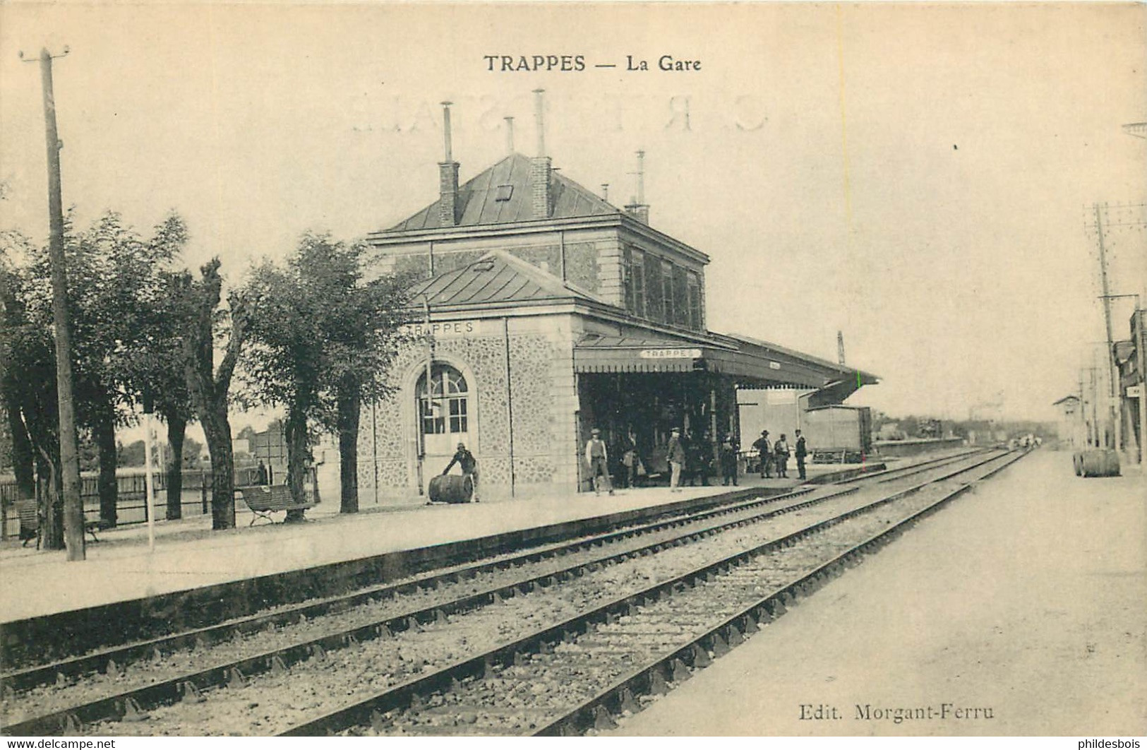 YVELINES  TRAPPES  La Gare - Trappes