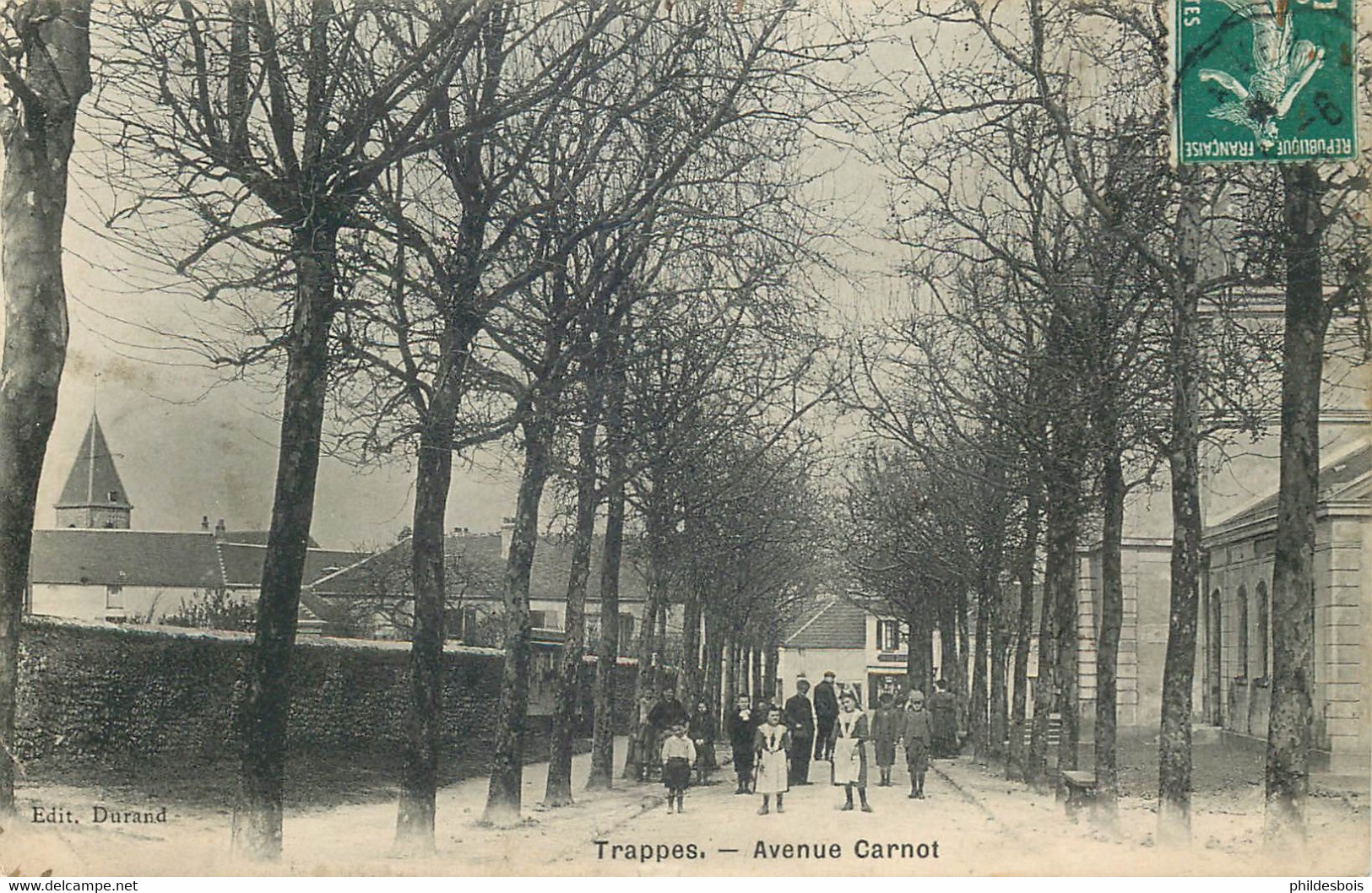 YVELINES  TRAPPES  Avenue Carnot - Trappes