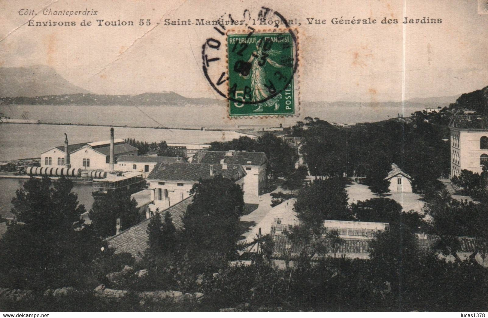 83 / TOULON / SAINT MANDRIER / L HOPITAL / VUE GENERALE DES JARDINS - Saint-Mandrier-sur-Mer