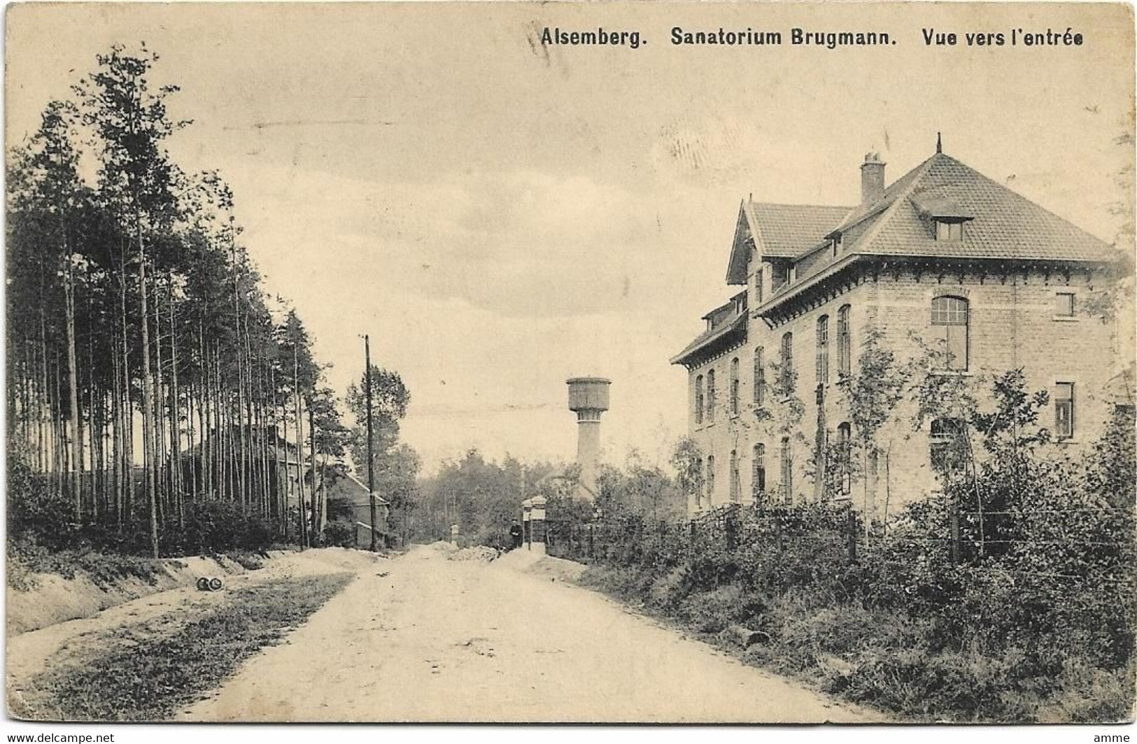 Alsemberg  *  Sanatorium Brugmann - Vue Vers L'entrée - Beersel