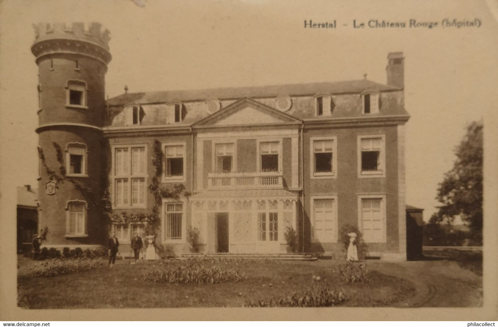 Herstal // Le Chateau Rouge (Hopital) 1935 - Herstal