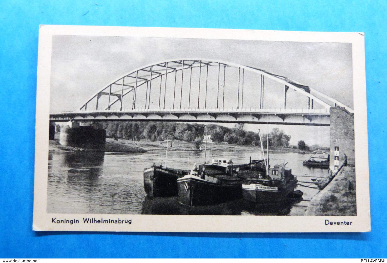 Deventer Wilhelmina Brug Binnenvaart Kanaal Canal Binnenvaart - Deventer