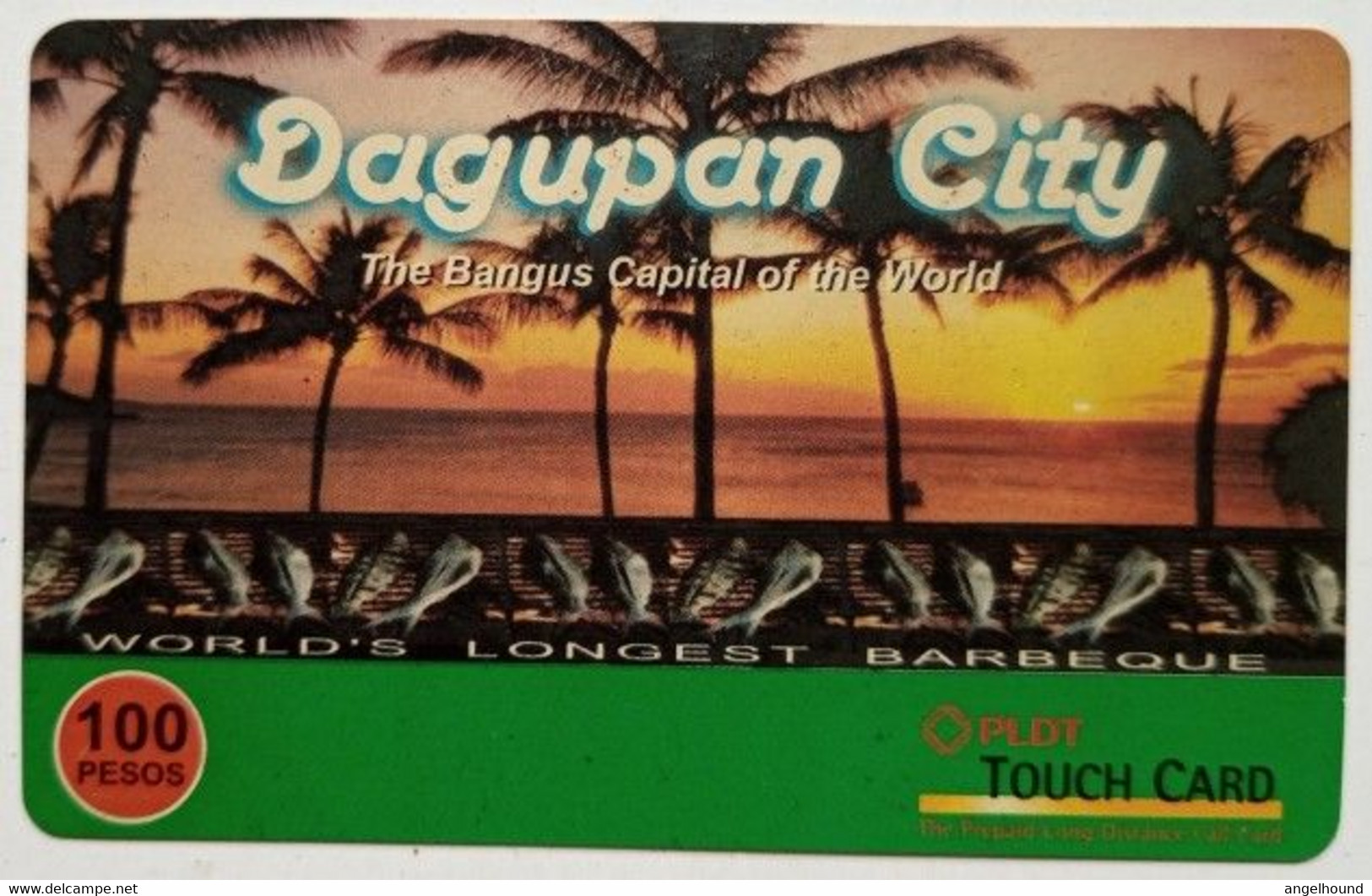 Philippines PLDT 100 Peso MINT Touchcard " Dagupan City, Pangasinan " - Filippine