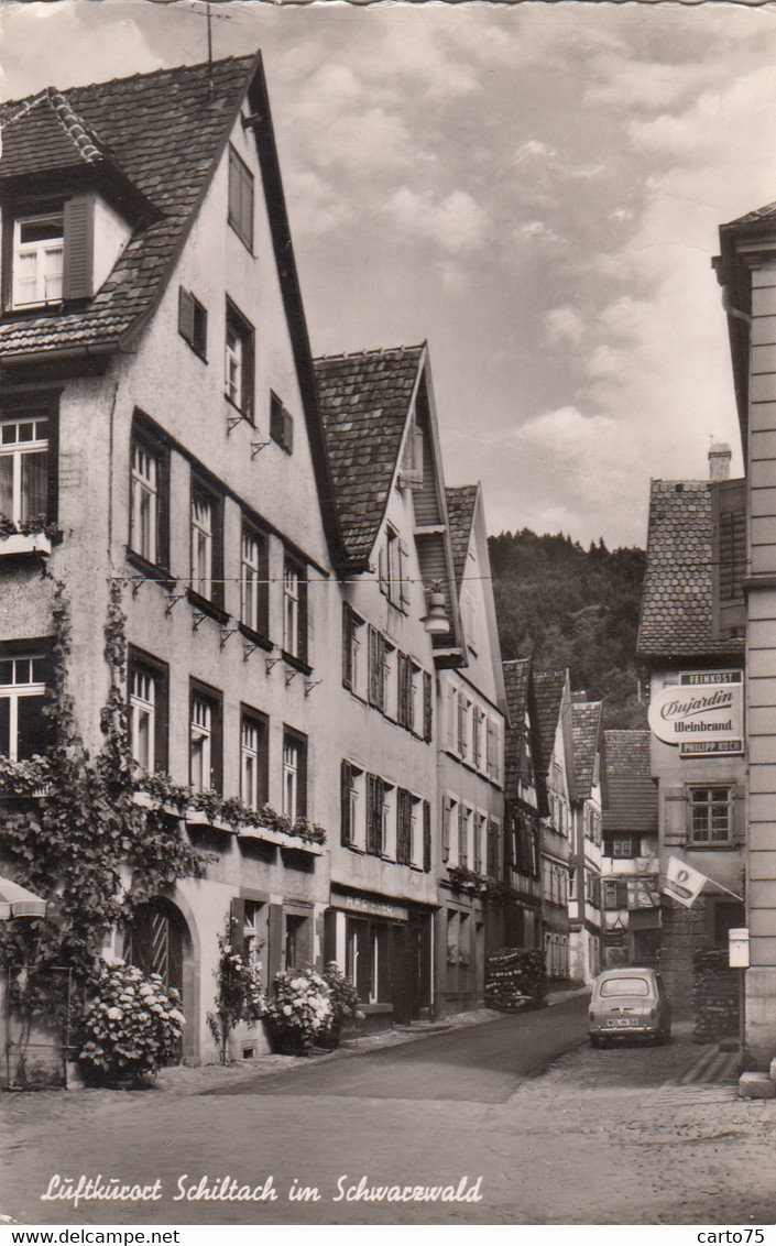 Allemagne - Schiltach Im Schwarzwald - Automobile - Dujardin Weinbrand - Schiltach