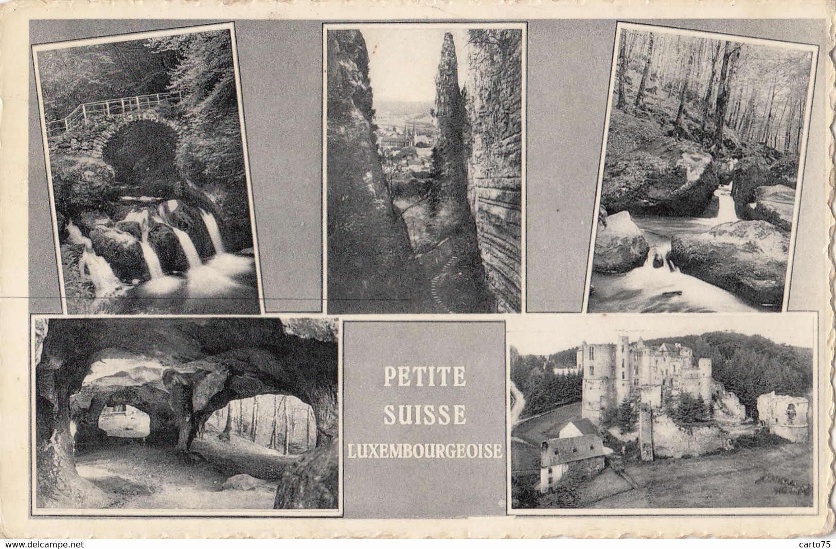 Luxembourg -  Petite Suisse Luxembourgeoise - Mullerthal - Postmarked 1952 - Muellerthal
