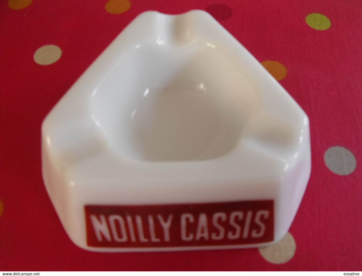 Cendrier Noilly Prat Cassis. Opalex France. Vers 1960-70. 13,5 Cm - Ashtrays