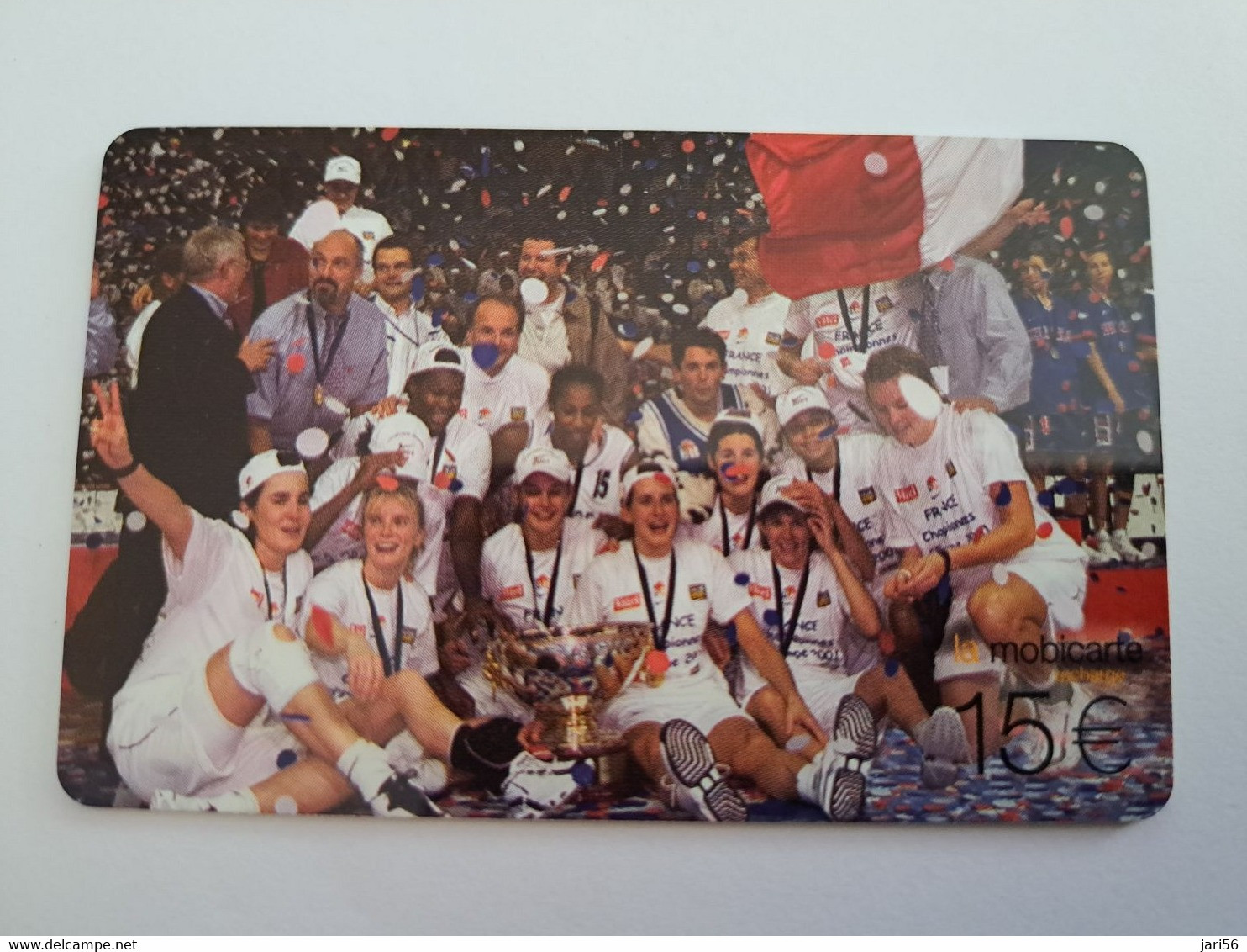 FRANCE/FRANKRIJK   ORANGE/  SPORT TEAM  /   €15 -  DATE 06/03     PREPAID  USED CARD  ** 11130** - Prepaid: Mobicartes