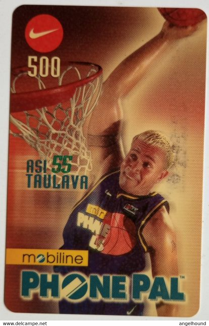 Philippines 500  Mobiline Phonepal " Asi Taulava - Famous Basketball Player " - Philippines