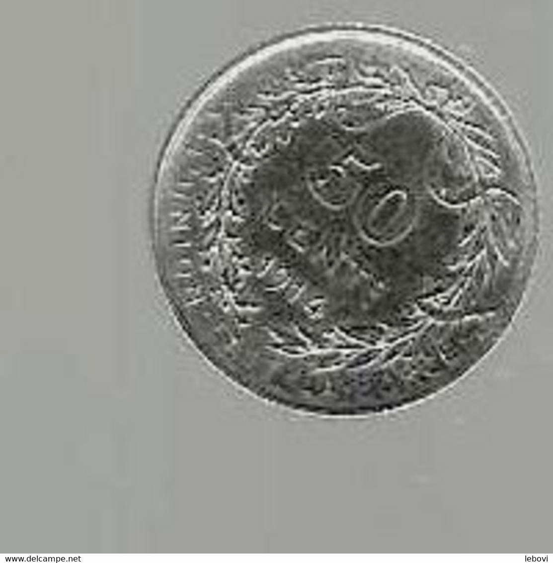 ALBERT I 50 CENTIMES 1914 FR - 50 Cent