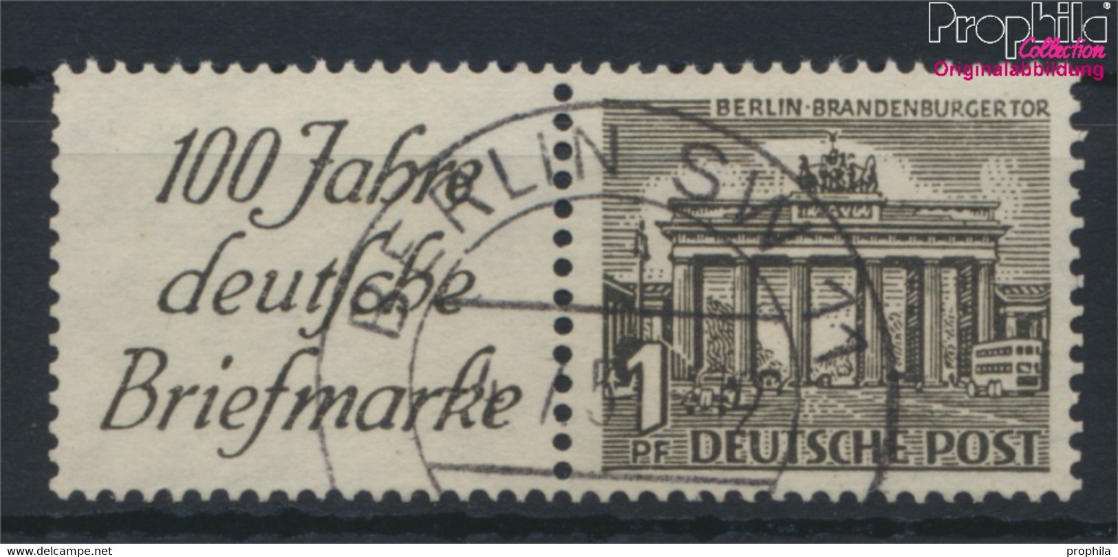 Berlin (West) W1 Gestempelt 1949 Berliner Bauten (9857818 - Roller Precancels