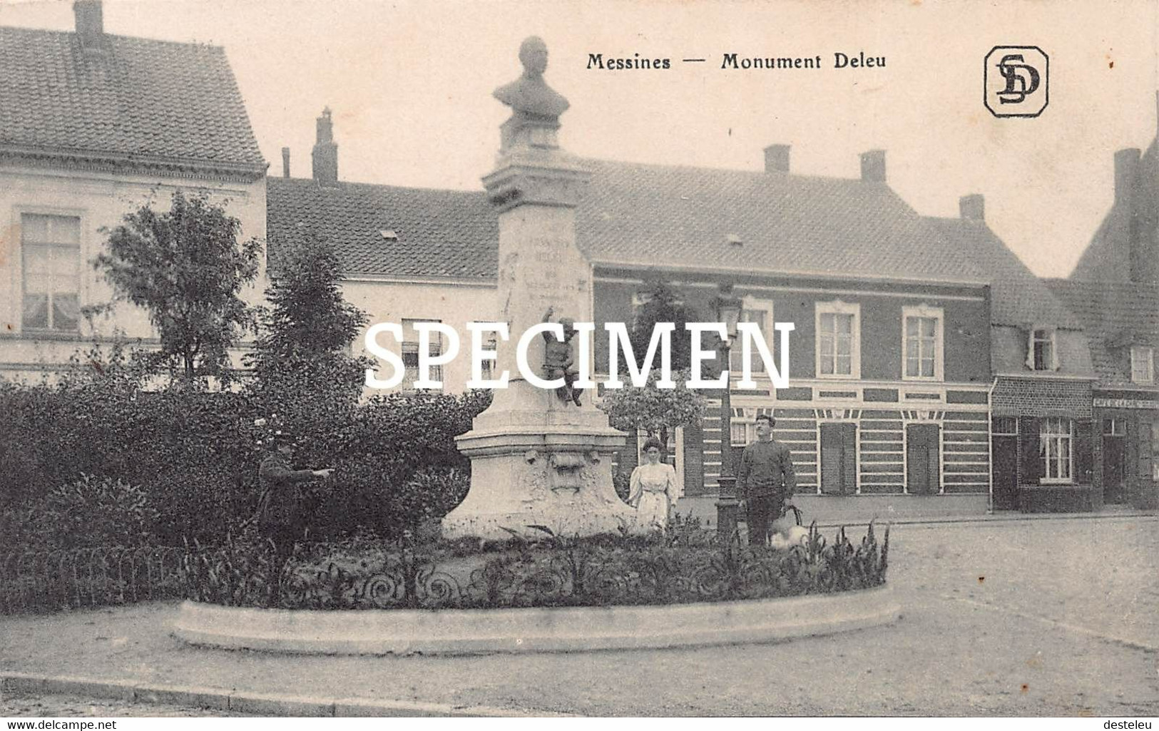 Monument Deleu -  Messines - Mesen - Mesen