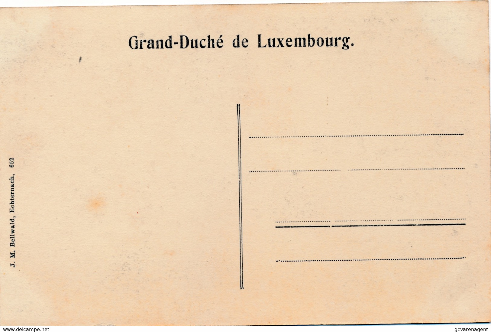 ECHTERNACH   VUE PRISE DE L'ERNZERBERG        2 AFBEELDINGEN - Echternach