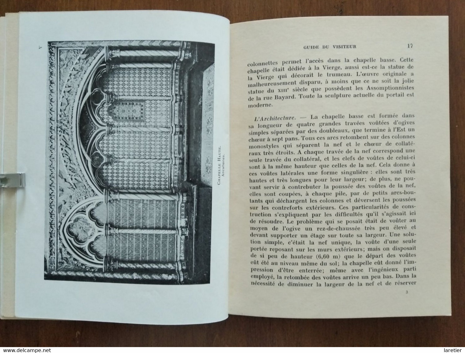 Petit Livre : LA SAINTE-CHAPELLE Par Wanda Rabaud - Paris - Seine (75) - Parigi