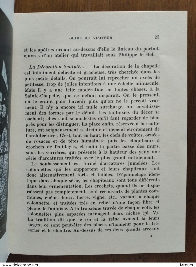 Petit livre : LA SAINTE-CHAPELLE par Wanda Rabaud - Paris - Seine (75)