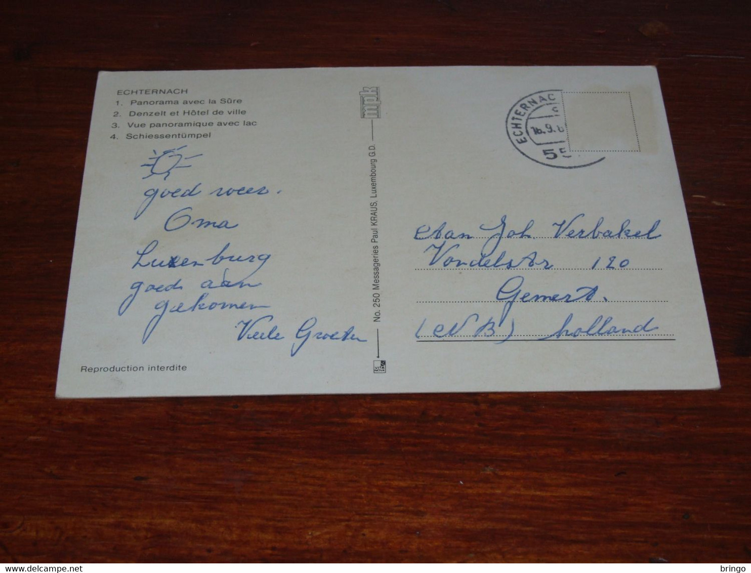 52788-               ECHTERNACH - Echternach