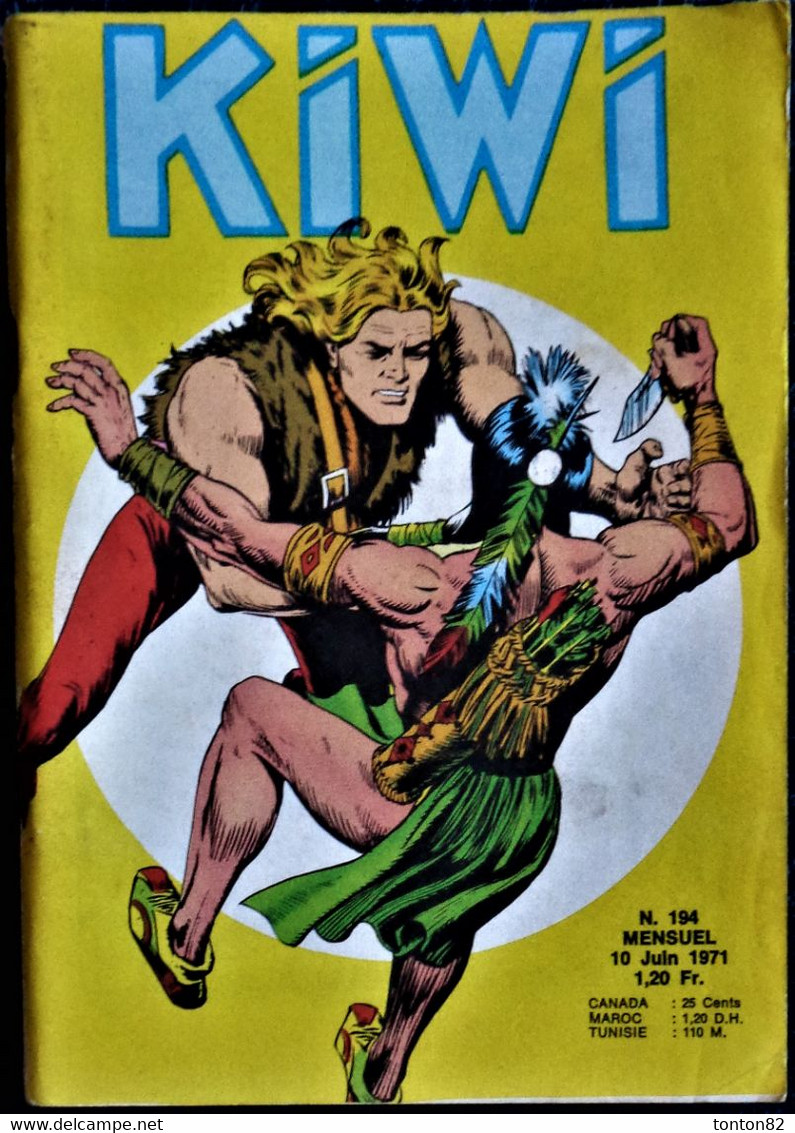 KIWI - Mensuel N° 194 - Éditions LUG  - ( 1971 ) . - Kiwi