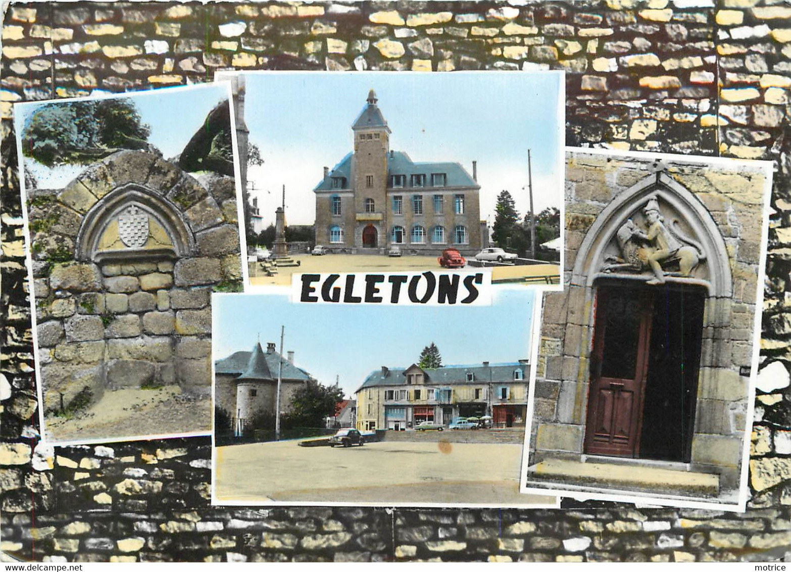 EGLETONS - Carte Multi-vues. - Egletons