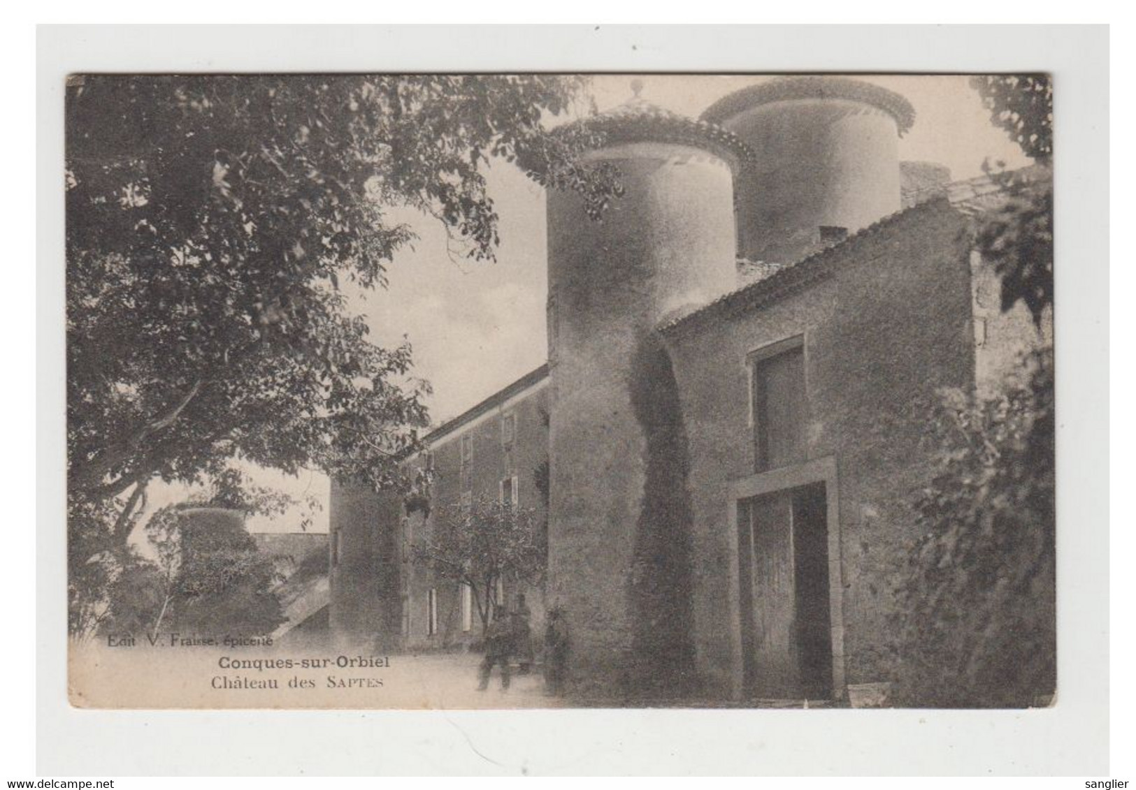 CONQUES SUR ORBEIL - CHATEAU DE SAPTES - Conques Sur Orbiel