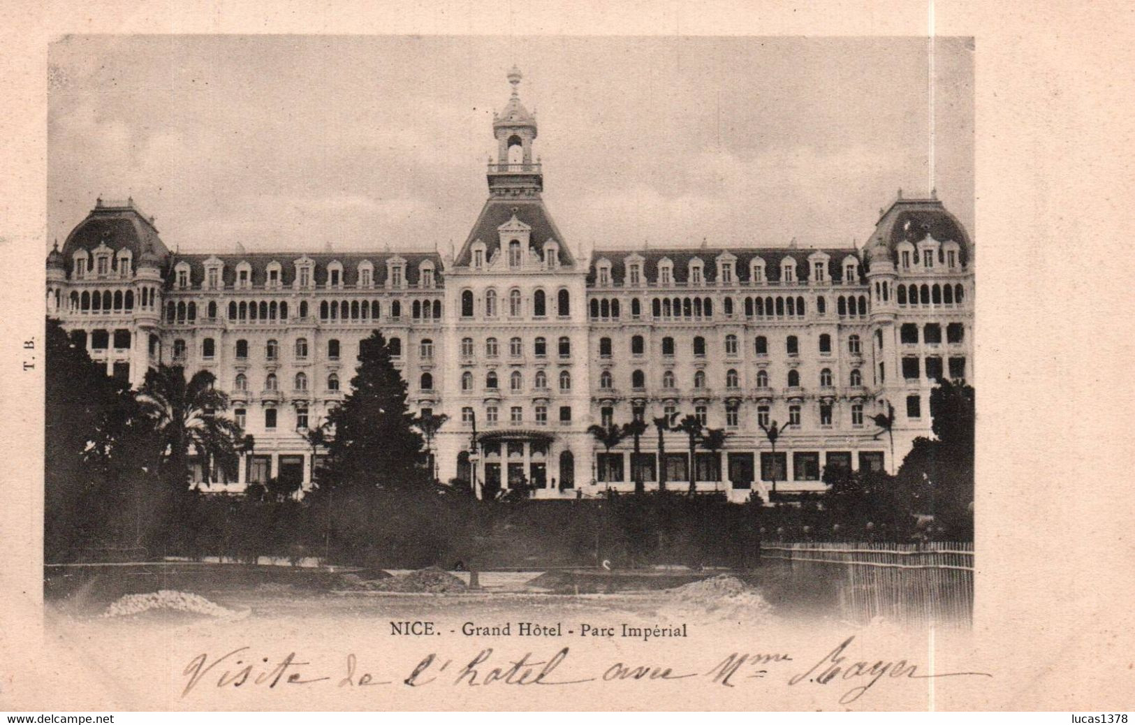 06 / NICE / GRAND HOTEL / PARC IMPERIAL / PRECURSEUR - Stadsverkeer - Auto, Bus En Tram