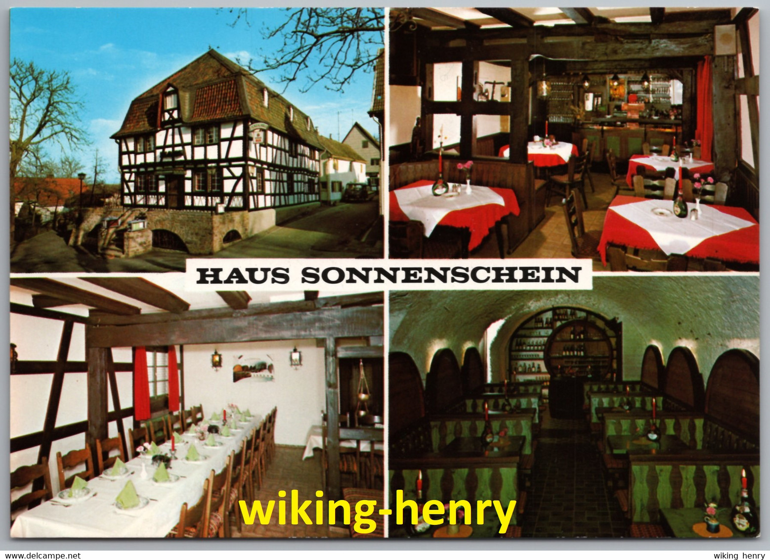 Hennef Sieg Stadt Blankenberg - Hotel Pension Restaurant Haus Sonnenschein - Hennef